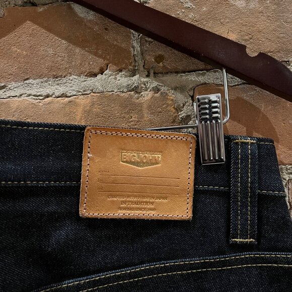 Big John M107F Raw Stretch Selvedge Denim - Picture 4 of 10
